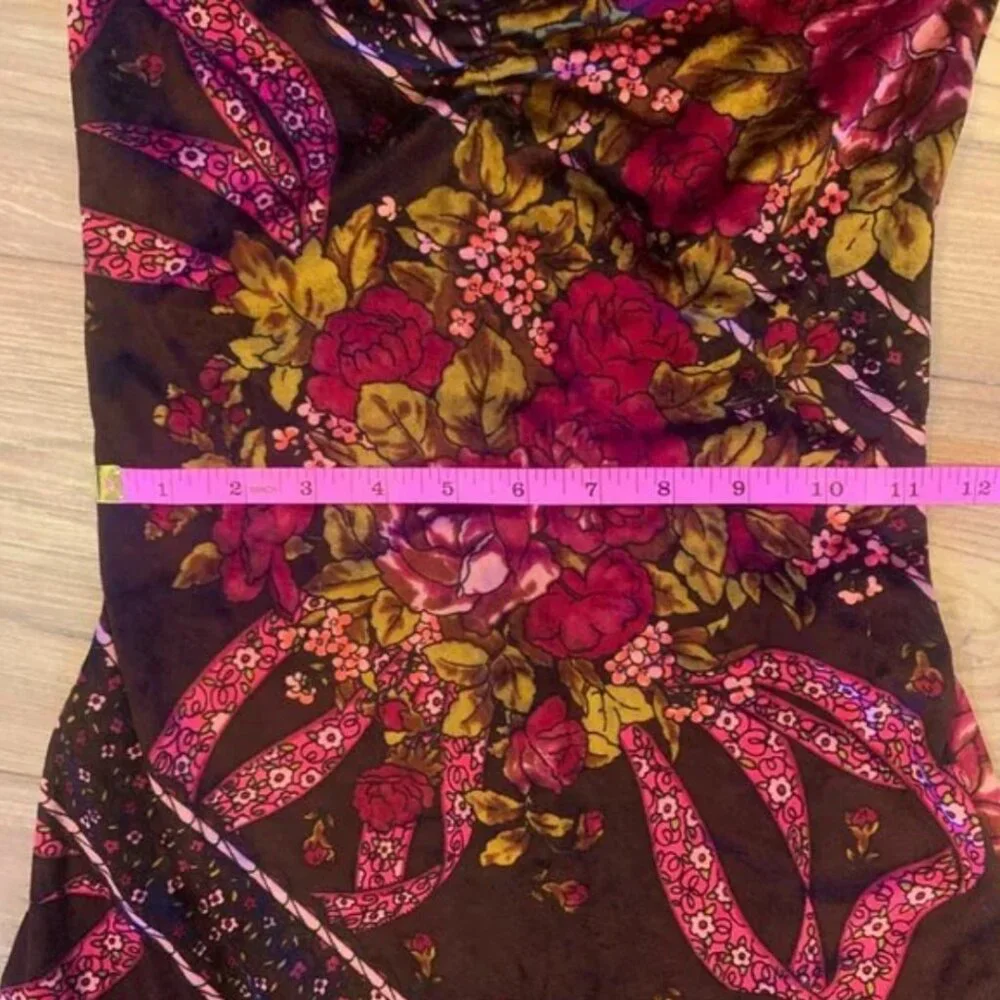 Vintage Betsey Johnson Size Small, Rare find, soft and stretchy crushed velvet - Picture 6 of 11